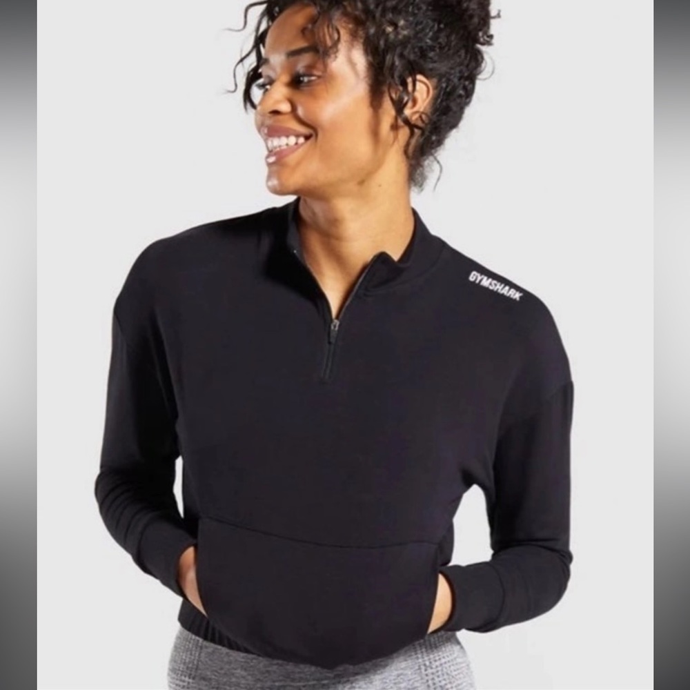 Gymshark womens 1/4 zip pippa training top